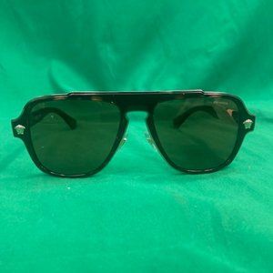 Versace 2199 Havana/Orange Men's Polarized Sunglasses w/ tag